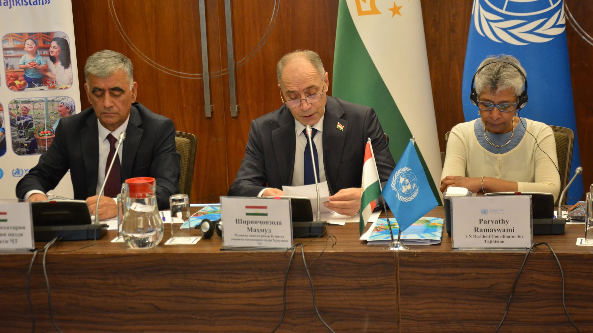 The Second Meeting of the Joint Steering Committee of the Joint Programme "Transforming Food Systems for Improved Nutrition in Tajikistan" Held
