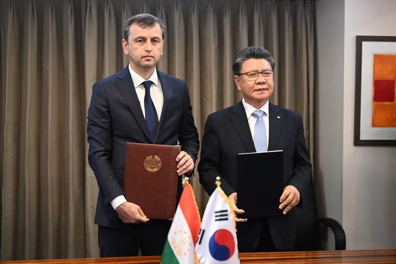 TAJIKISTAN AND KOREA SIGN TECHNICAL COOPERATION AGREEMENT